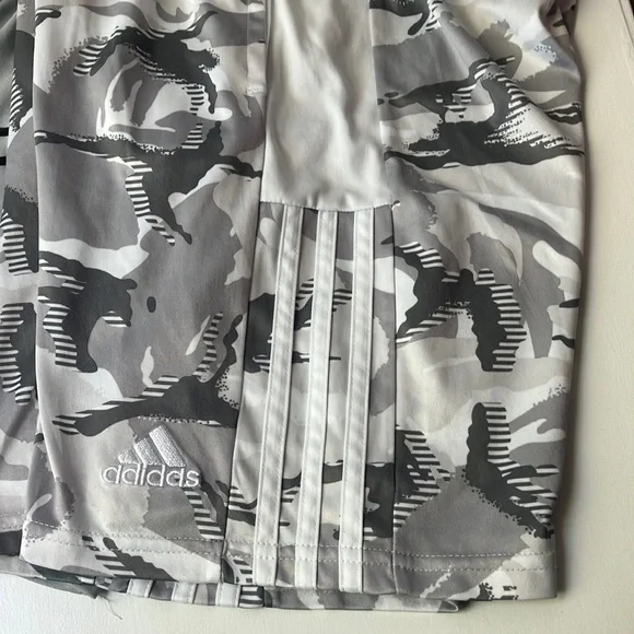 Two Pairs Gray and White Boys Shorts Set - Picture 2 of 5
